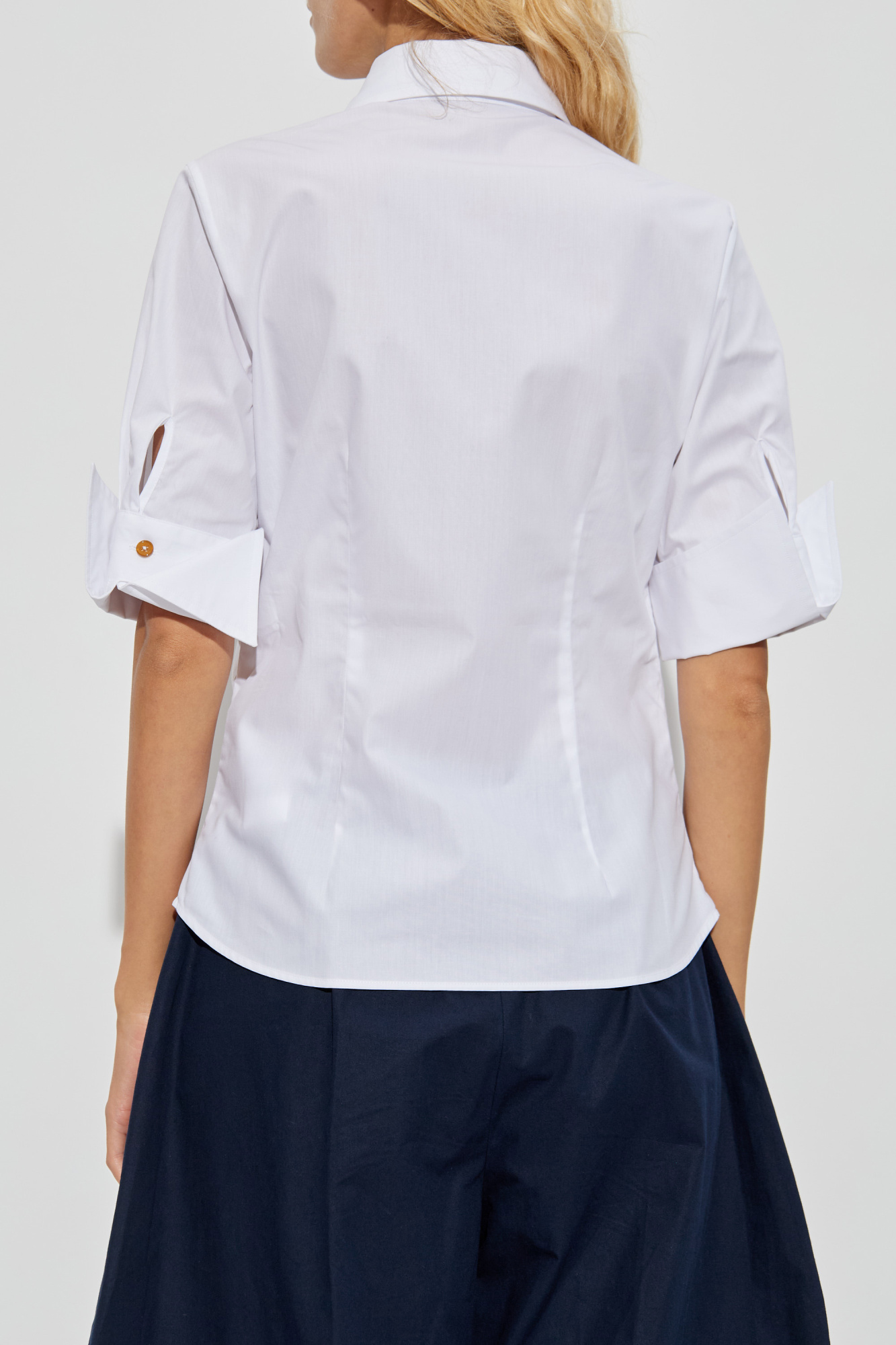White Shirt with logo Vivienne Westwood - Vitkac Canada